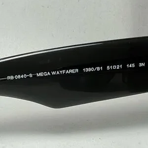 Ray-Ban | Accessories | Rayban Rb 840s Mega Wayfarer 390b1  display picture 3